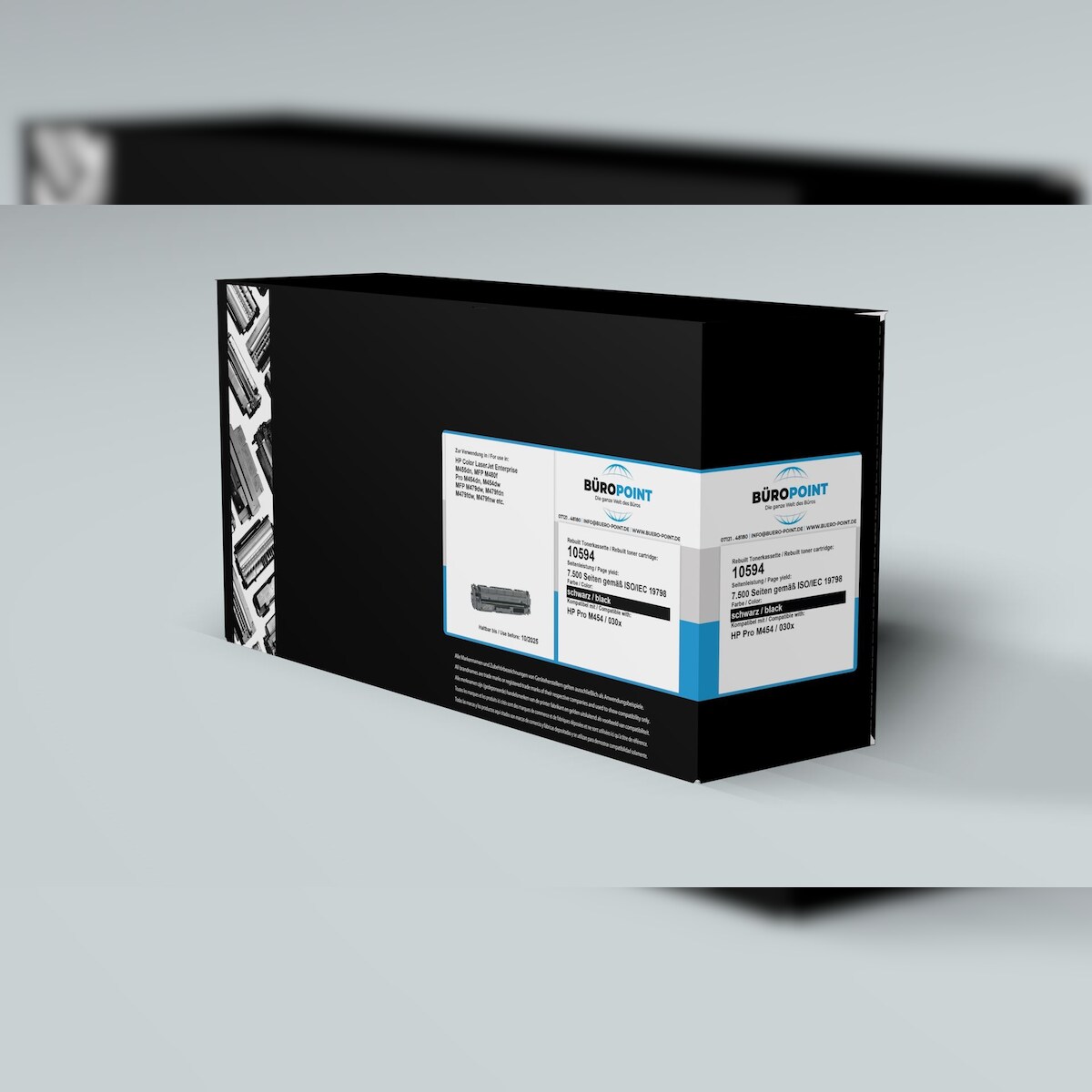 Gelb 032x Rebuilt Tonerkassette für HP Color LJ Pro M454, MFP M479,FARBE: Gelb Image