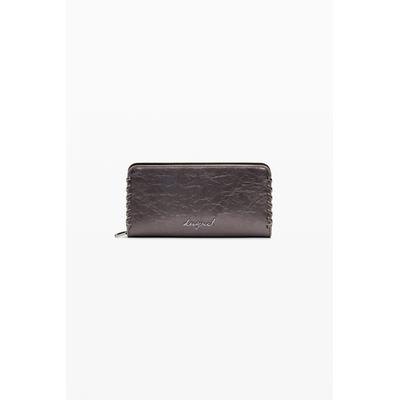 Large metallic wallet
