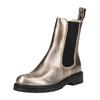 Stiefelette NERO GIARDINI "Nero Giardini Stiefelette Leder/Textil", Damen, Gr. 40, gold, Leder, Textil, casual, Schuhe