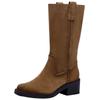 Stiefelette TAMARIS "Tamaris Stiefelette Leder/Textil", Damen, Gr. 38, braun (camel), Leder, Textil, casual, Schuhe