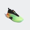 Basketballschuh ADIDAS PERFORMANCE "D.O.N. ISSUE 7", Gr. 46, lime burst, core schwarz, screaming orange, Textil, sportlich, Schuhe, Signature-Schuh von Donovan Mitchell