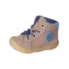 Schnürstiefelette PEPINO "Pepino Stiefelette Leder", Damen, Gr. 21, blau (braun, blau), Leder, casual, Schuhe