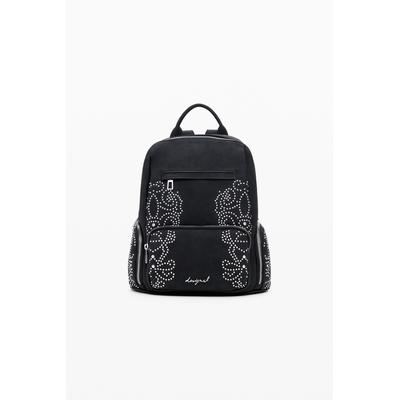 Small backpack with studded pockets