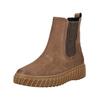 Stiefelette PAUL GREEN "Paul Green Stiefelette Nubukleder/Textil", Damen, Gr. 40,5, braun (tabak), Nubukleder, Textil, casual, Schuhe