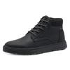 Schnürboots MARCO TOZZI, Herren, Gr. 43, schwarz, Lederimitat, Textil, unifarben, klassisch, Schuhe, Schnürschuh mit weich abgepolstertem Schaftrand