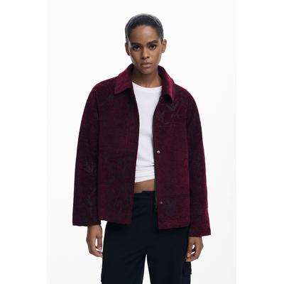 Textured short coat