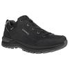 Wanderschuh LOWA "RENEGADE EVO GTX LO", Gr. 45, schwarz (schwarz, graphit), Leder, Textil, sportlich, Schuhe, wasserdicht und mit Vibram-Sohle