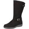 Stiefel WALDLÄUFER "HOJA", Damen, Gr. 6,5, Normalschaft, schwarz, Nubukleder, sportlich, Schuhe, Boots, Winterstiefel, Bequemschuh, Komfortweite H = sehr weit