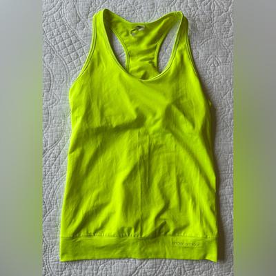 Under Armour Tops | Ladies Under Armour Tank Top Large Semi-Fitted Heat Gear Neon Electric Yellow | Color: Yellow | Size: L