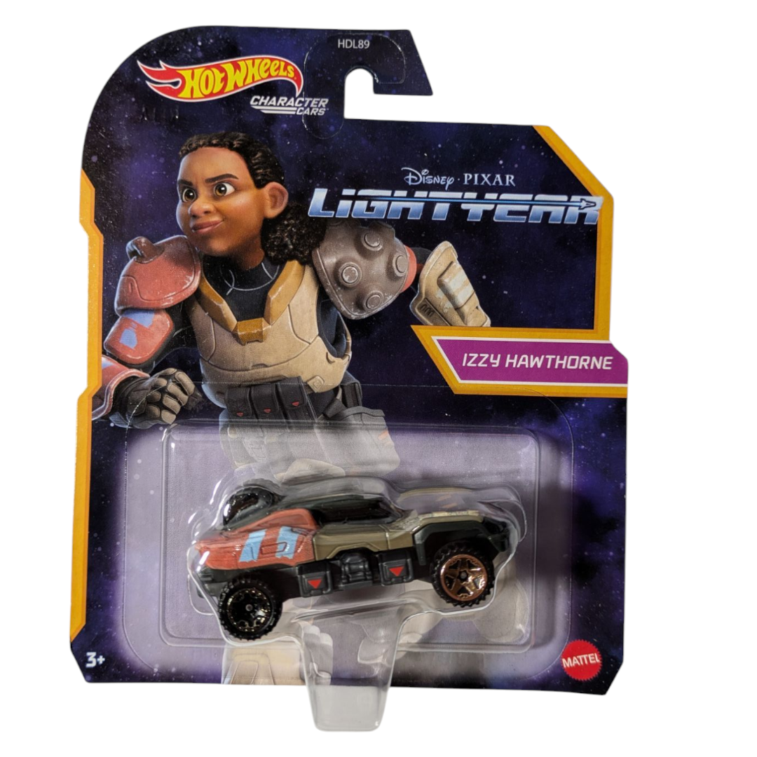 Disney Toys | Hot Wheels Character Car Izzy Hawthorne From Disney And Pixar's Lightyear New | Color: Brown/Gold | Size: Toy / Na
