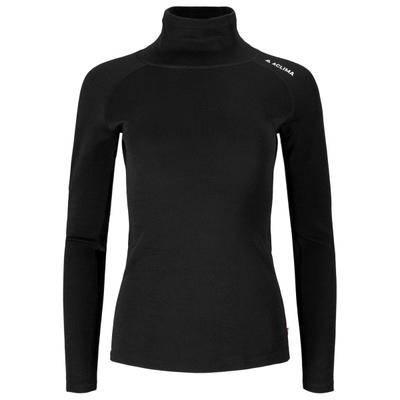 Aclima - Women's WarmWool Roll Neck - Merinounterwäsche Gr L schwarz Image