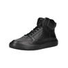 Sneaker GEOX "Geox Sneaker Leder/Textil", Herren, Gr. 44, schwarz, Leder, Textil, casual, Schuhe