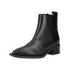 Stiefelette PAVEMENT "Pavement Stiefelette Leder", Damen, Gr. 38, schwarz, Leder, casual, Schuhe