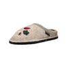 Hausschuh HAFLINGER "Haflinger Hausschuhe Wolle", Herren, Gr. 43, beige, Textil, casual, Schuhe