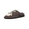 Hausschuh HAFLINGER "Haflinger Hausschuhe Wolle", Herren, Gr. 40, braun, Textil, casual, Schuhe