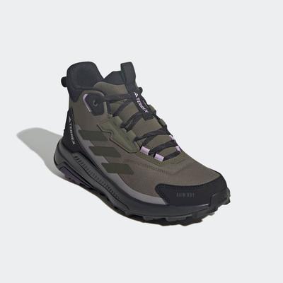 Wanderschuh ADIDAS TERREX "TERREX ANYLANDER MID RAIN.RDY", Gr. 37, olistr, ngtcar, cschwarz, Textil, sportlich, Schuhe, wasserdicht, Topseller Image