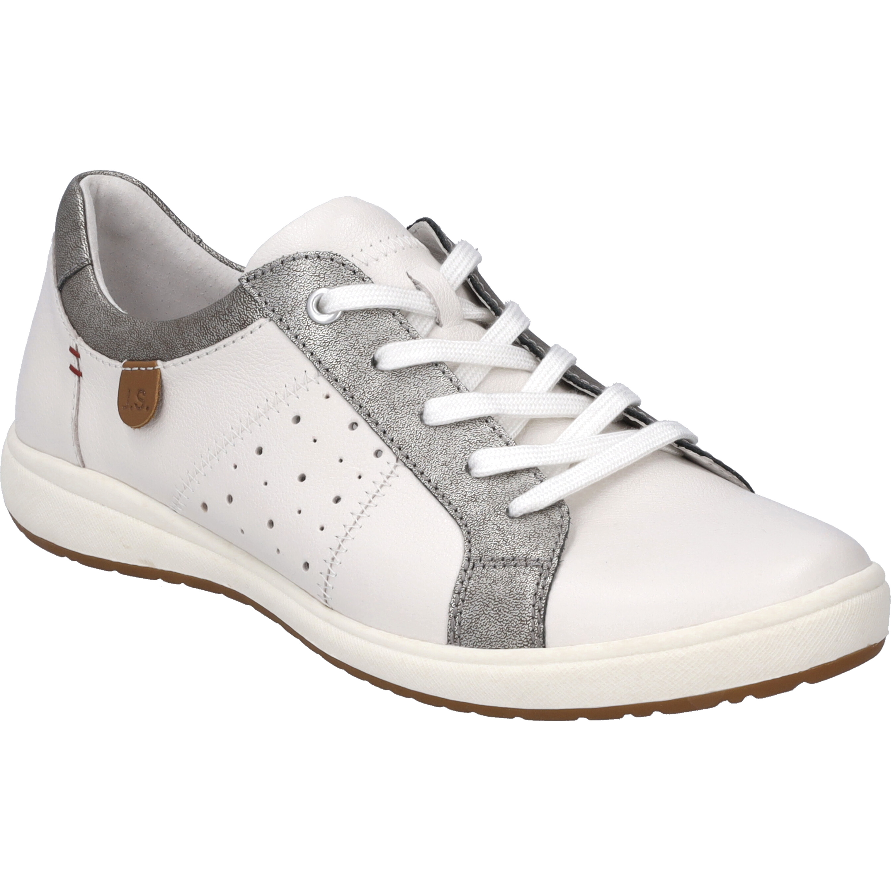 JOSEF SEIBEL Damen Sneaker Caren 38 in platin-kombi