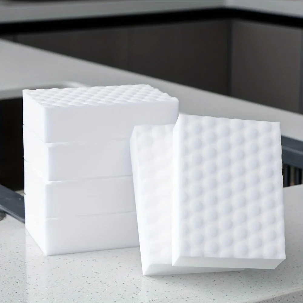 Multifunktionaler magischer Reinigungsschwamm, Radiergummi, Nano-Schaum-Reinigungspads, Haushalt, Küche, Geschirrschwämme, Block für effizientes Zuhause, Cl Image