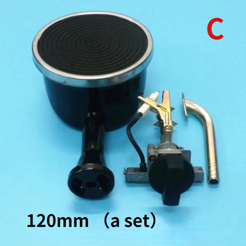 Rund infrarot brenner für natürliche flüssigkeit gas kochen brenner runde infrarot schwarz herd zubehör