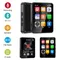 Aggiorna il lettore MP3 Full Touch Screen Hifi MP3 300mAh lettore MP3 Bluetooth 5.3 di grande capacità Altoparlante incorporato E-book/FM/Radio