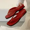 Clip Toe Frauen Wohnungen Hausschuhe Casual Gemütliche Schuhe Walking Mode Schuhe Sommer Frau Sandalen 2025, Trend Plattform Strand Dame Schuhe