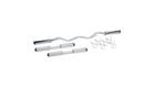 Apex Olympic Hollow Bar Kit - Silver