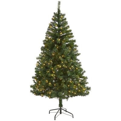 Nearly Natural 6Ft Northern Tip Pine Artificial Christmas Tree