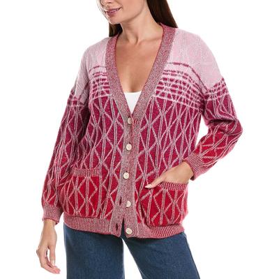 M Missoni Oversized Wool-Blend Cardigan