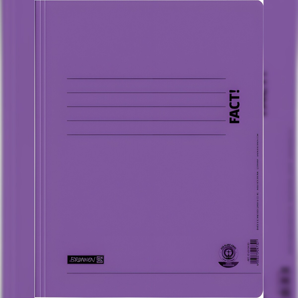 BRUNNEN Papp-Schnellhefter FACT! violett 102010468 Image