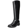 Stiefel HÖGL "Högl Stiefel Glattleder", Damen, Gr. 38, schwarz, Glattleder, casual, Schuhe