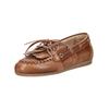 Bootsschuh PAVEMENT "Pavement Halbschuhe Leder", Damen, Gr. 40, braun, Leder, casual, Schuhe