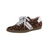 Sneaker PAUL GREEN "Paul Green Sneaker Leder", Damen, Gr. 40,5, braun (braun, beige), Leder, casual, Schuhe
