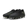 Fußballschuh PUMA "FUTURE 8 MATCH FG/AG Low Fußballschuhe Erwachsene", Gr. 40, schwarz fizzy light grün terrain gelb, Obermaterial: Synthetik, Textil; Futter: Synthetik, Textil; Innensohle: Textil; Laufsohle: Synthetik, Schuhe