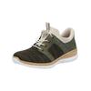 Sneaker RIEKER "Rieker Sneaker Textil", Damen, Gr. 37, grün (moos), Textil, casual, Schuhe