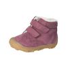 Lauflernschuh PEPINO "Pepino Stiefelette Leder/Textil", Kinder, Gr. 24, lila (pflaume), Leder, Textil, casual, Schuhe