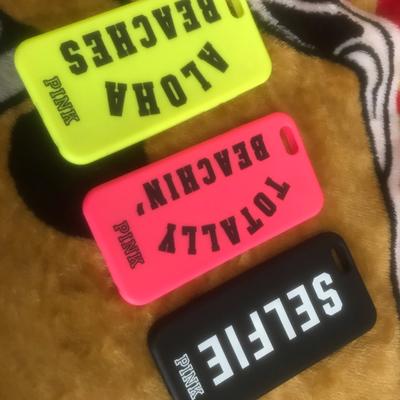 Pink Victoria's Secret Accessories | Victoria’s Secret Pink Iphone 6 Cases | Color: Black/Pink | Size: Iphone 6