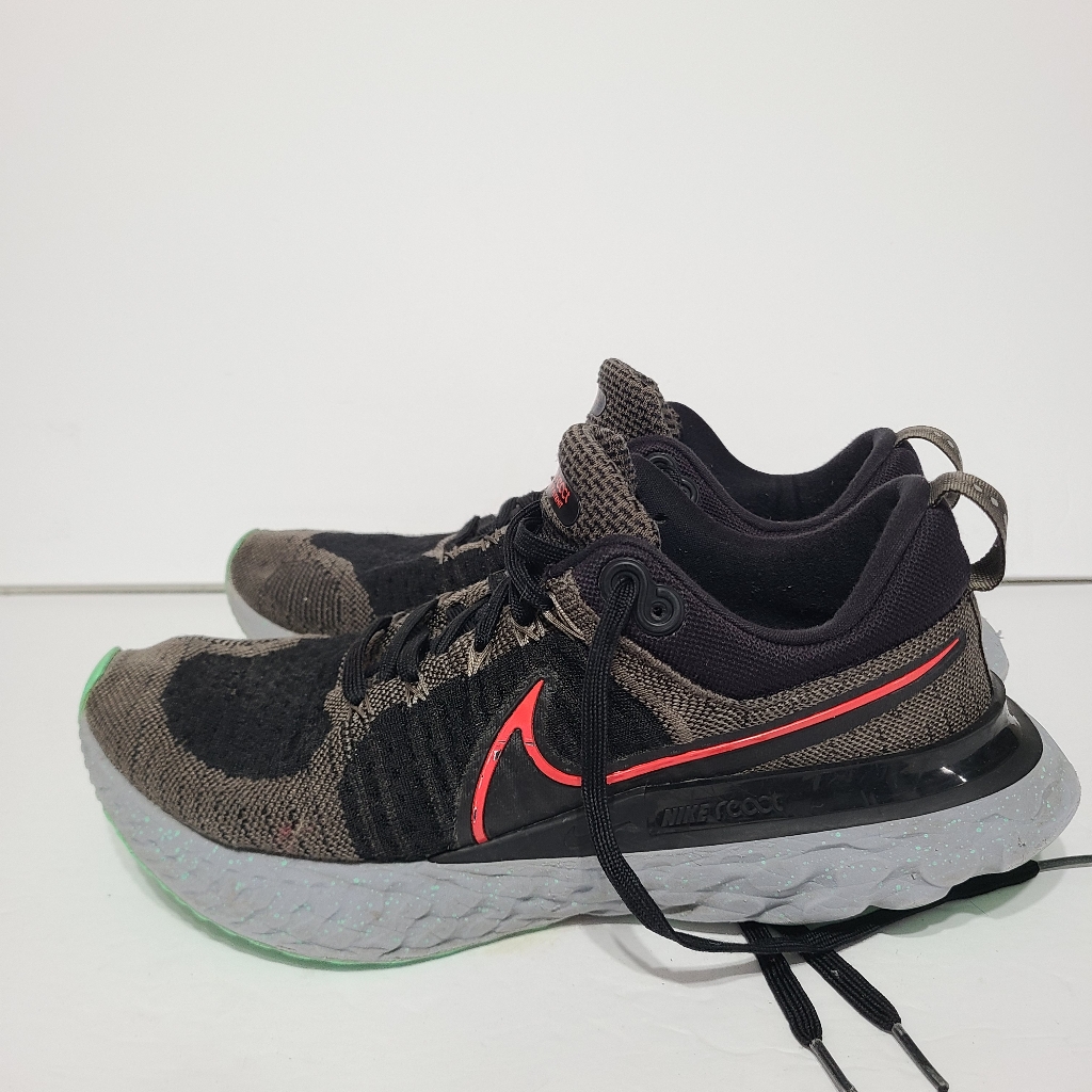 Nike Shoes | B41 Nike React Infinity Run Flyknit 2 Ridgerock Shoes Men's Size 10.5 Ct2357-200 | Color: Black | Size: 10.5