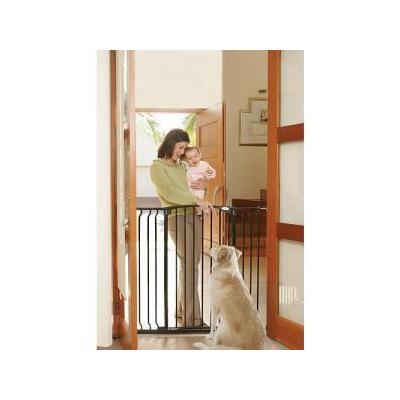 Dream Baby Extra Tall Hallway Security Gate Combo, Black, 1 Each