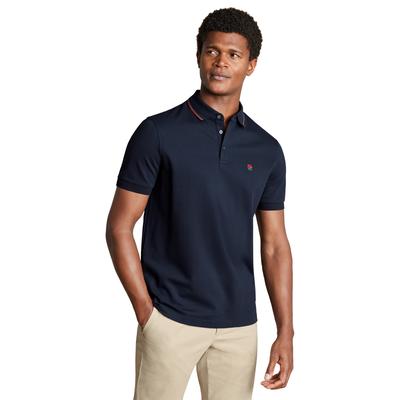 England Rugby Charles Tyrwhitt Poloshirt mit Streifen – Marineblau Image