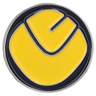 Leeds United Smiley-Emaille-Anstecker Image