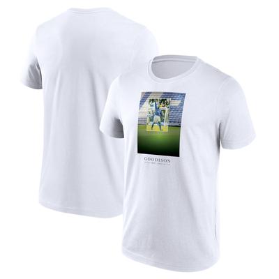 Everton Goodison Park Matchday 1 T-Shirt – Weiß – Unisex Image