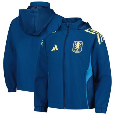 Aston Villa adidas Training Allwetterjacke - Marineblau - Kinder Image