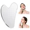 Outil GuaSha en acier inoxydable pour soins du corps et du visage, planche à gratter, masseur facial, resserrement de la peau, visage, cou, dos, épaules