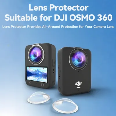Für DJI Osmo 360 Panorama Kamera Objektiv Wachen Anti-Kollision Anti-Scratch Schutz Abdeckung für DJI Osmo 360 Kamera Zubehör
