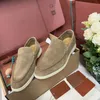 Hochwertige, klassische Freizeit-Sportschuhe für Damen und Herren, Wildleder, Business-Casual-Wander-Loafer, bequemes Weihnachtsgeschenk mit flachen Sohlen
