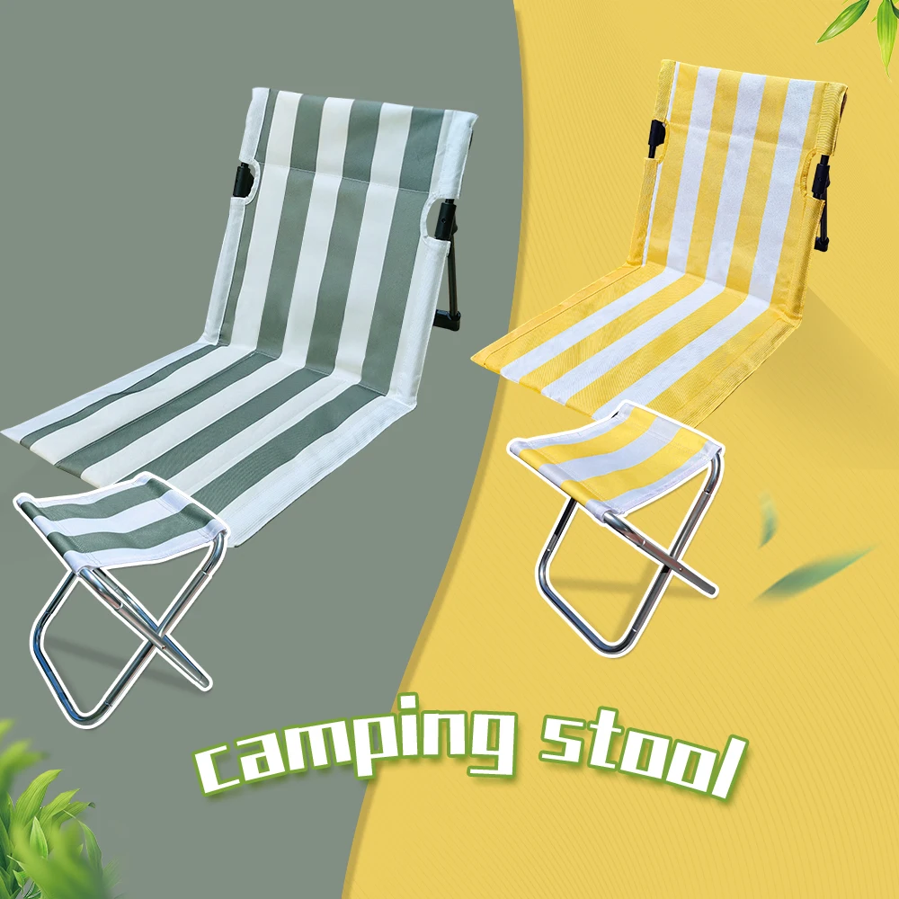 Ultraleichter Klappstuhl für Strandcamping und Straßenausflüge – strapazierfähiges Aluminium für tragbares und bequemes Klappstuhl