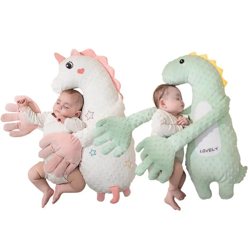 Beruhigende Handfläche für Babys, automatische Handflächenklopfte, Stofftier-Schlafschnuller, einstellbare Geschwindigkeit, Fernbedienung, Schlafkumpel für Babys Image