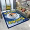 MINISO Poke Ball Pokemon Card Carpet Cartoon Living Room Bedroom Kitchen Sofa Balcony Rug Non-slip Washable Home Decor Mat
