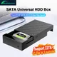 Custodia per disco rigido da 2,5/3,5 pollici Custodia per disco rigido esterno USB 3.0 Installazione senza attrezzi Custodia per disco rigido SATA a USB HDD da 22 TB Max per laptop