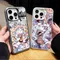 Custodia per telefono O-One Pieces per iPhone 17 16 15 14 13 12 11 Pro Max Plus 17 Air 16E X XR XS Max Cover rigida antiurto